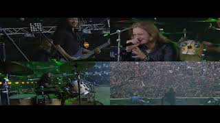 DragonForce - Heroes Of Our Time - Multiple Angles (Live)