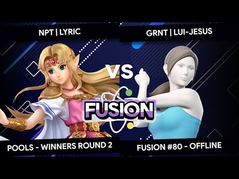 Fusion #80 - NPT Lyric (Zelda) vs GRNT Lui-Jesus (Wii Fit Trainer) - Pools - Winners Round 2
