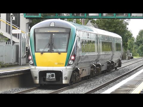 Irish Rail 22000 Class Intercity Train 22346 - Monasterevin Station, Kildare