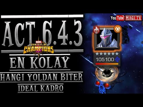 MCOC ACT 6.4.3 EN KOLAY YOL - MCOC BOSS DARK HAWK