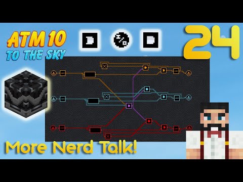 Nerd Talk Ft. Little Big Redstone Mod - ATM10 To The Sky (24)