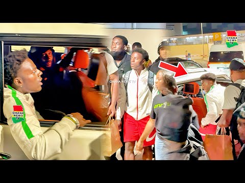 iShowspeed lands in Ghana to an overwhelming welcome at Kotoka International Airport VIP arrival