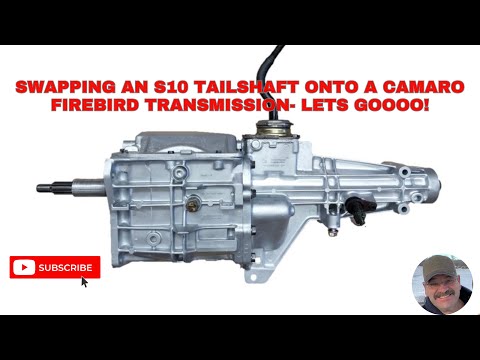 T5 Transmission - Camaro or Firebird T5 S10 Tailshaft Swap! Now it fits with a bench seat in a C10!