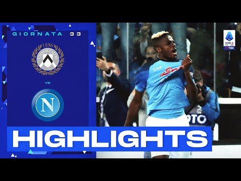 Udinese-Napoli 1-1 | Il Napoli è sul tetto d’Italia! Gol e Highlights | Serie A TIM 2022/23