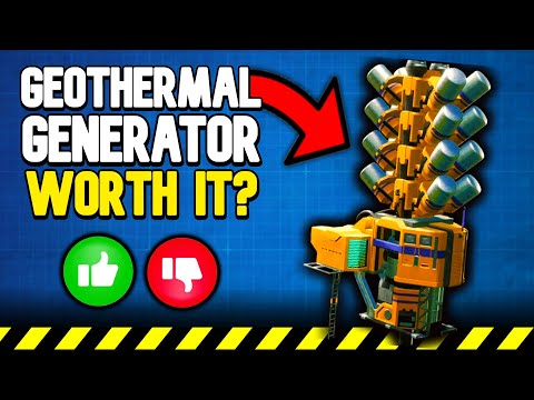 Are ‘GEOTHERMAL GENERATORS WORTH IT in Satisfactory 1.0?