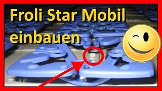 Froli Star Mobil Bettsystem (Matratzenunterlage zur Belüftung) im 36 Jahre alten Wohnmobil einbauen