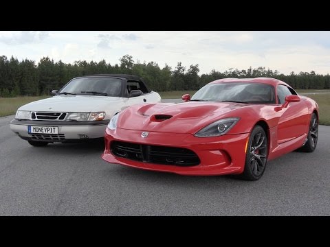 The Saab and Viper Hit the Track for the First Time!