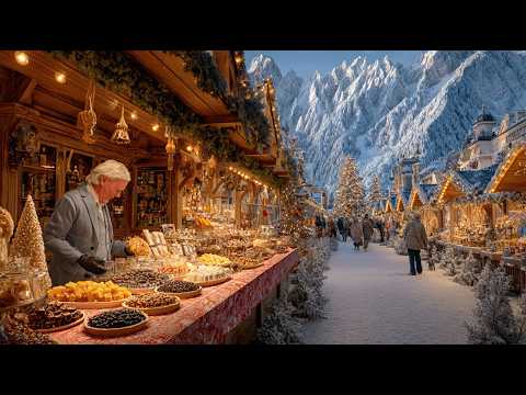 THE MOST BEAUTIFUL Christmas Market in Europe🎄Lucerne, Switzerland | Walking Tour 4K