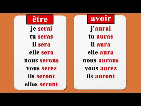 être et avoir au futur simple