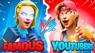 1v1ing FAMOUS YOUTUBERS On Fortnite…