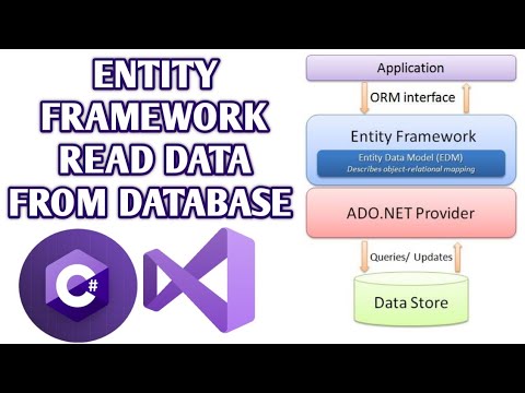 Entity FrameWork C# - Get Data From Database | How to Fetch Data From Database C# Visual Studio 2022