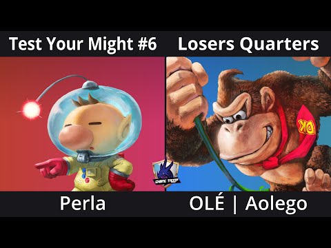 Test Your Might 6 Losers Quarters - Perla (Olimar) Vs. Aolego (Donkey Kong) - SSBU Tournament