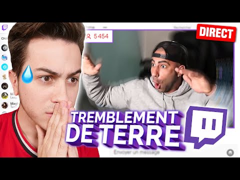 ダイレクト・スイッチを使ったテレアポ技術 (LES TREMBLEMENTS DE TERRE EN DIRECT TWITCH !)