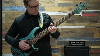 Video thumbnail for Dingwall Kyle Konkiel Signature bass - demo of slap tones by John Fox Bass