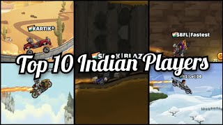 Top 10 🇮🇳Indian🇮🇳Time Attack Players | Hill Climb Racing 2 |