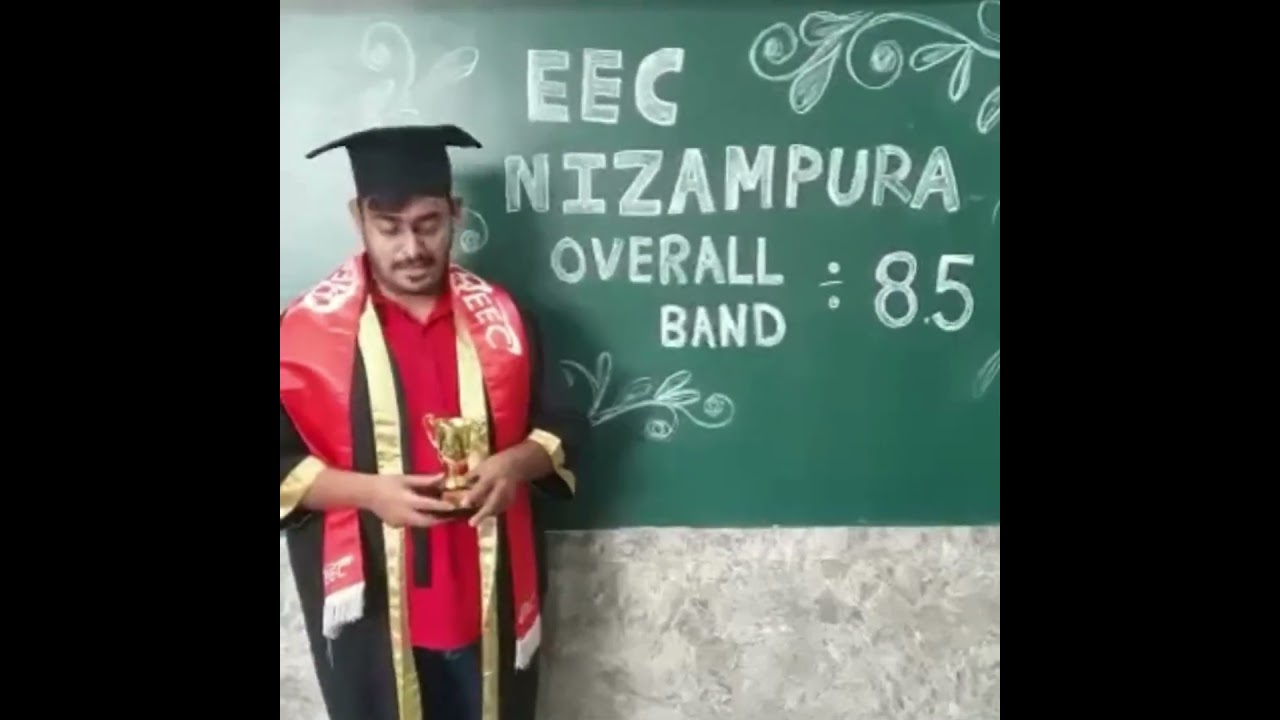 IELTS 8.5 Band Achiever — EEC Student