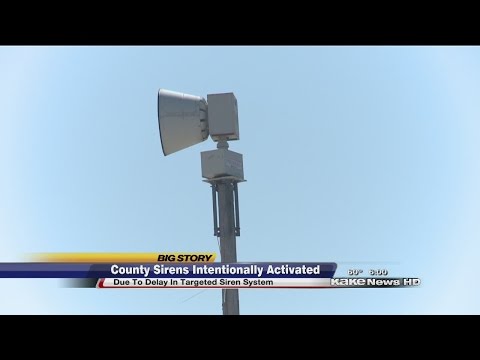 Storm Siren Problems