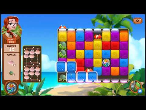 Lost Island Blast Adventure Level 805 - NO BOOSTERS 🏝️ | SKILLGAMING ✔️