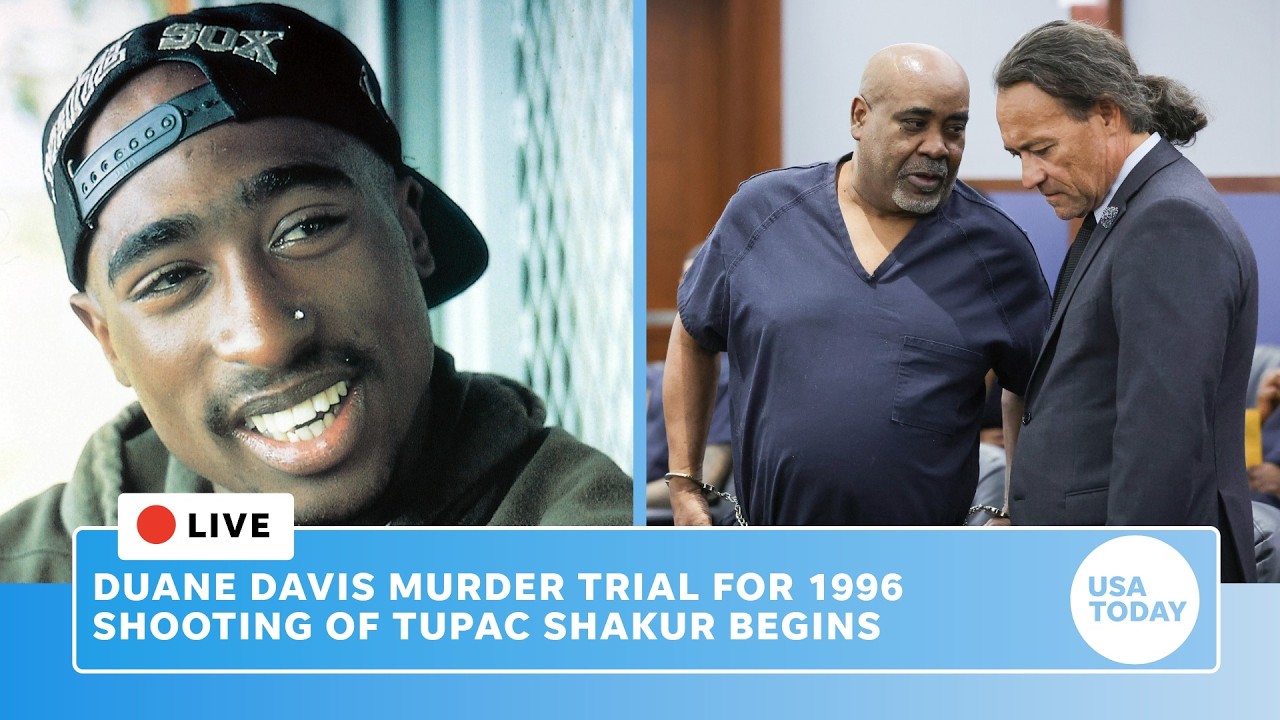 Tupac trial live: Case against Duane Davis begins for 1996 murder of hip-hop legend