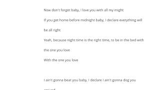 Big Bill Broonzy   Night Time Is The Right Time Şarkı Sözü