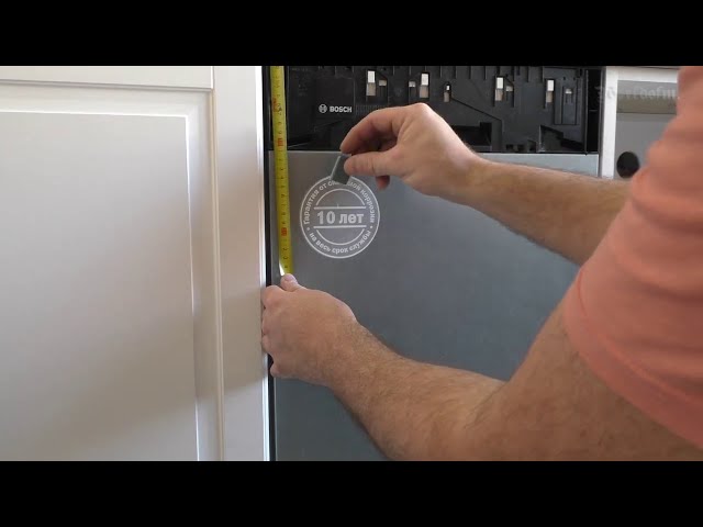 Как Установить Посудомойку Под Столешницу