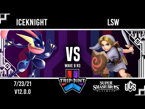 Tripoint Smash 106 - Wave B R3 - IceKnight(Greninja) Vs. LSW(Young Link)