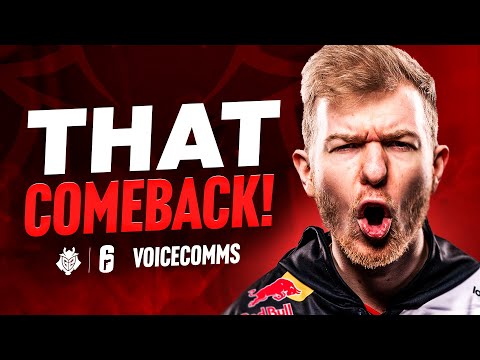 THAT Comeback! | G2 Rainbow Six Siege Voicecomms