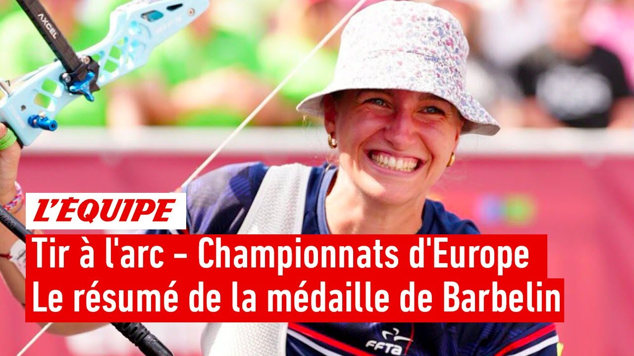 Le bronze pour Lisa Barbelin en individuel - Tir à l'arc - Championnats d'Europe