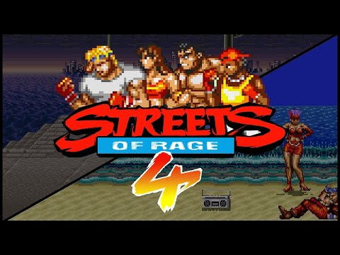 Streets Of Rage 4 - Stage 4 "Ghost Fair" + "Down The Beatch" (Streets Of Rage 2 Remix)