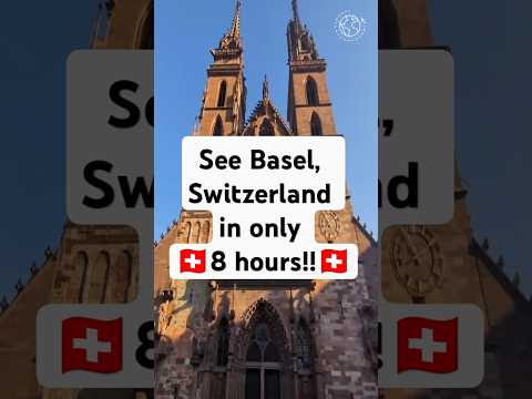 8 Hours in Basel: The Perfect Swiss Getaway! | Video Out NOW! #TravelVlog
