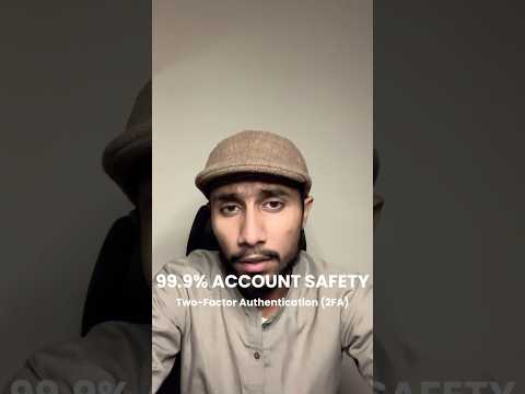 Password hacked? 2FA saves you📱Two-Factor Authentication = 99.9% protection even if password stolen