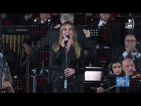 Serena Autieri - Quanno nascette Ninno live al ''Concerto con i poveri'' in Vaticano il 06-12-2025