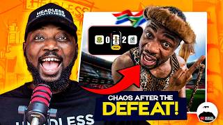 South Africans React to Ghanaians & Nigerians Supporting Mexico. 🤣