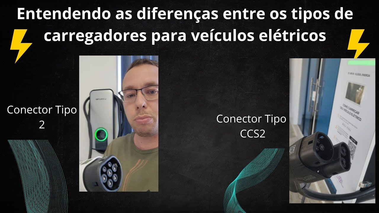 Conectores de recarga de carro elétrico no Brasil: guia dos padrões Tipo 2, CCS2 e GB/T em 2026