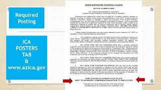 ICA Training - Insurance & Posters