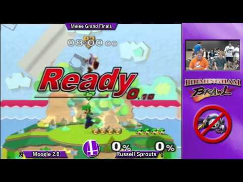 Birmingham Brawl 4 Melee Singles GF - Keno (Falco, Falcon, Peach, YL) vs. M00gle (Gannon, Luigi)