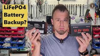 Can you use a TRUVALUX 12V 10Ah Lithium LiFePO4 battery with Built-in 10A BMS in a Battery Backup