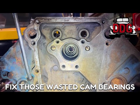 No Machine Shop Necessary - Mopar 318 LA Cam Bearing Replacement, Oil System Tech, And More