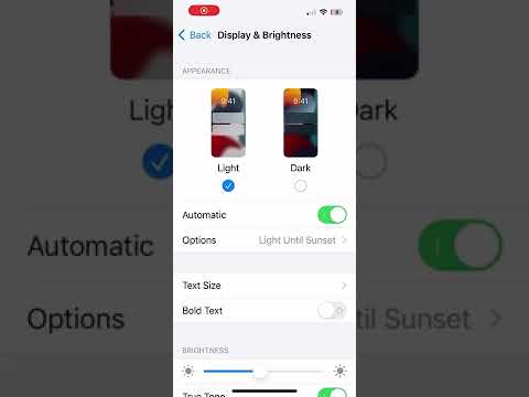 How To Turn Off Auto Brightness On Apple Devices iPhone #shorts #viral