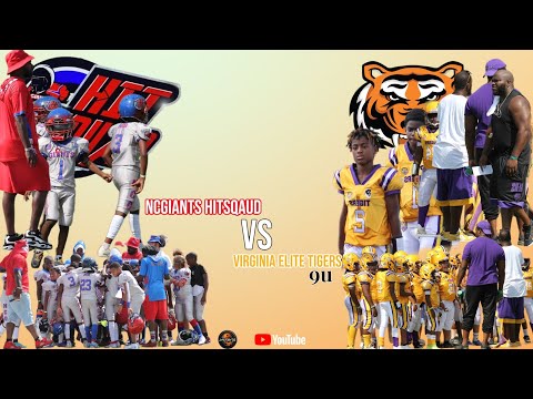 NcGiants  Hitsquad Vs Virginia Elite Tigers 9u  (2022 Diamond SummerShine 1st round) 🔥🔥