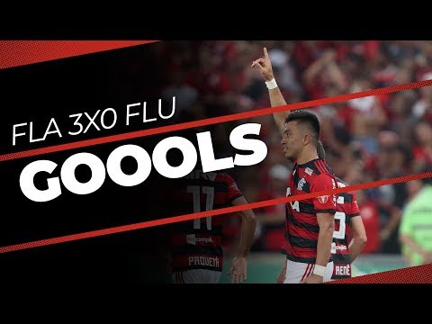 GOOOOLS | FLAMENGO 3X0 FLUMINENSE - BRASILEIRÃO 2018