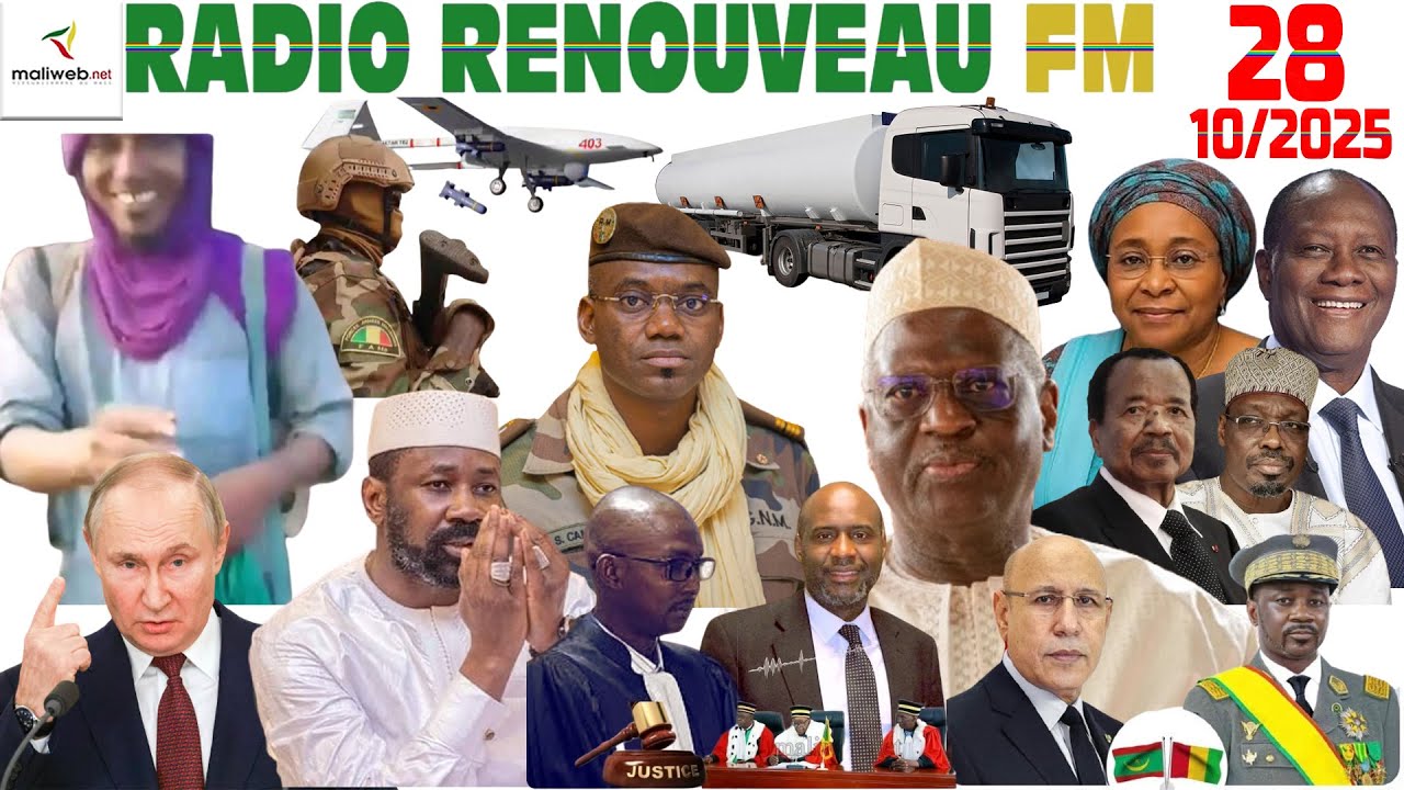 La Revue de Presse de la RADIO RENOUVEAU FM du 28 Octobre 2025
