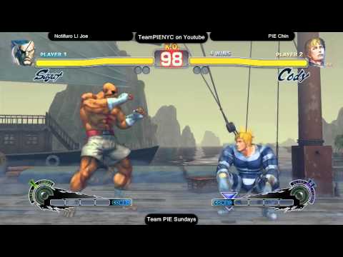 SSF4AE @ Team PIE Sundays - Notifuro LI Joe vs PIE Chin (THE RUNBACK!)