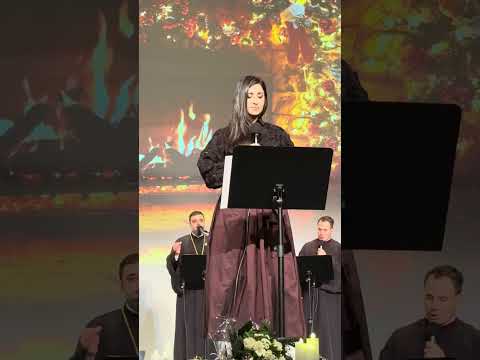 Maria Coman și corul Kinonia - Imnul Ortodoxiei - live Neuss Germania