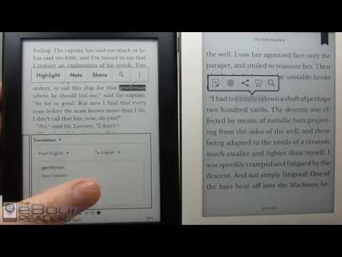 Nook Glowlight Plus vs Kindle Paperwhite 3 & Voyage Comparison