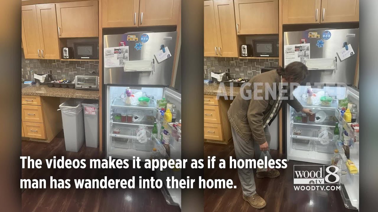 What is the ‘AI homeless man prank’ that police are warning about?