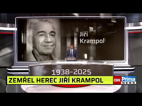 Zemřel Jiří Krampol, bylo mu 87 let. Propůjčil hlas Belmondovi, poslední chvíle trávil na lůžku