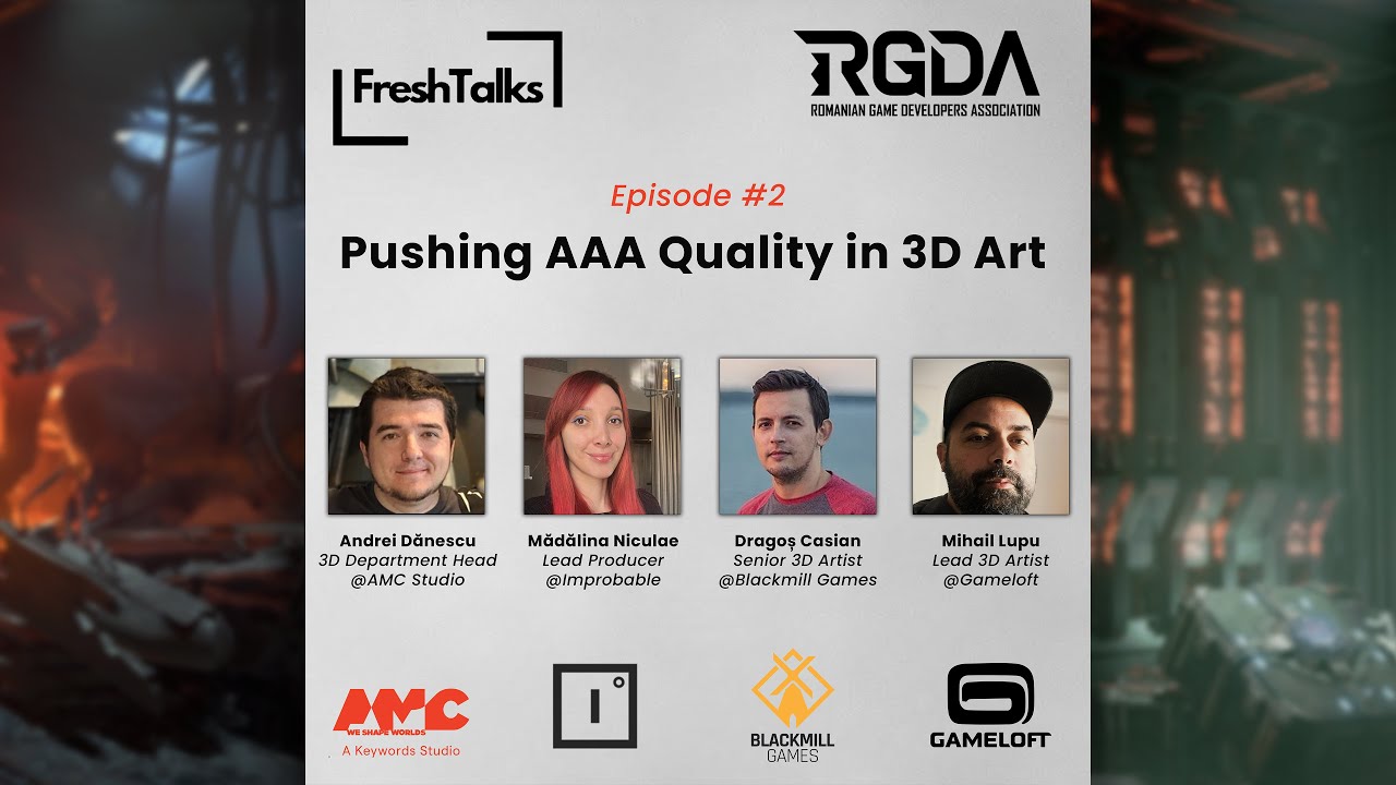 FreshTalks No.2: Pushing AAA quality in 3D art