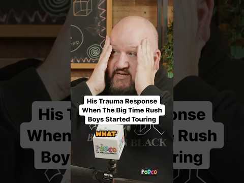 His Trauma Response When The Big Time Rush Boys Started Touring #shorts