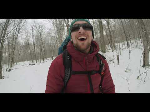 First Winter Backcountry Solo In Algonquin Park / Hiking The Western Uplands Trail / Ontario, Canada